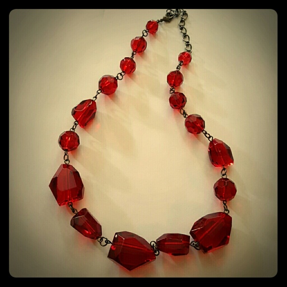 Vintage glass bead necklace - Picture 1 of 1