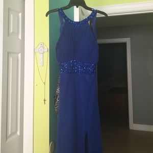 Beautiful Blue Prom Dress, worn once!