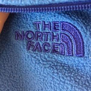 Blue, large, north face quarter zip jacket