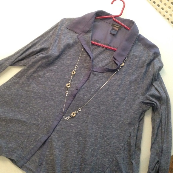 Ann Taylor Lightweight Long Sleeve Shirt