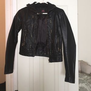 Leather jacket