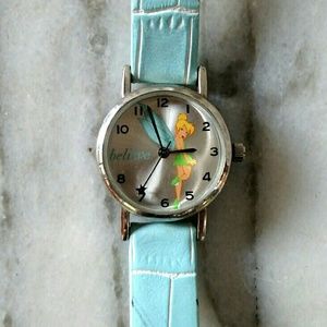 Disney Tinkerbell Believe Baby Blue Watch