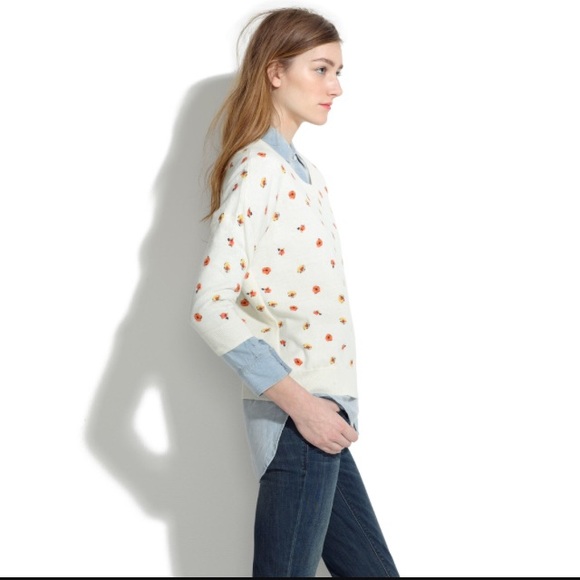 Madewell Studio Sweater in Pansy - Picture 2 of 4