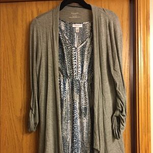 Maternity tunic and cardigan!