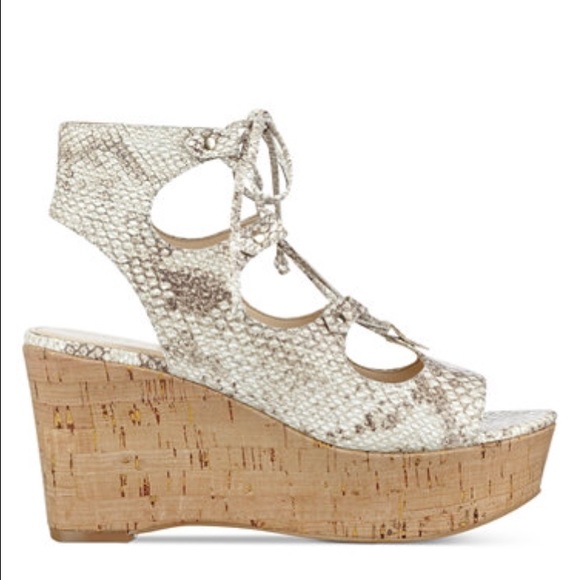 Marc Fisher Lace Up Platforms - Picture 2 of 4