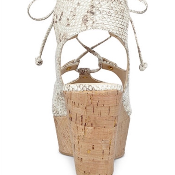 Marc Fisher Lace Up Platforms - Picture 3 of 4