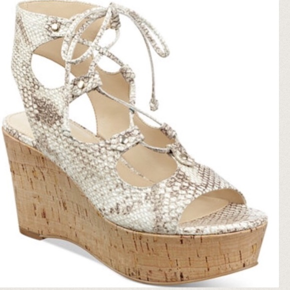 Marc Fisher Lace Up Platforms - Picture 4 of 4