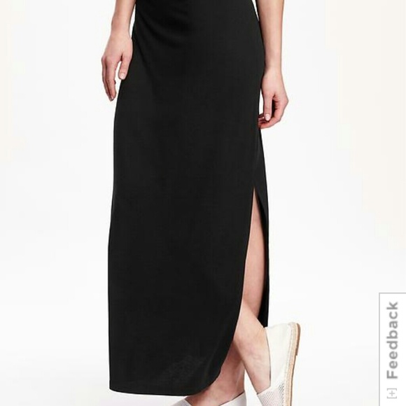 Black like new Old Navy sz Med maxi skirt