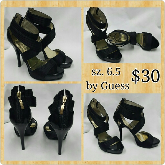 Sexy stiletto heels by Guess size 6.5