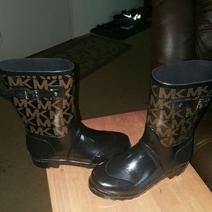 Authentic MK rain boots. SOLD NO LONGER AVAILABLE