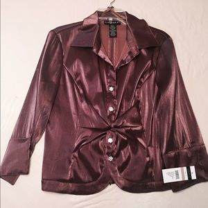 **✨NEW✨** Mocha Dressy Blazer Size 12