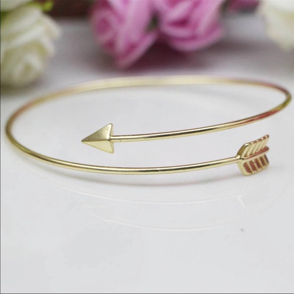Gold Arrow Bracelet✨NEW ITEM 9/9/16✨ - Picture 3 of 4
