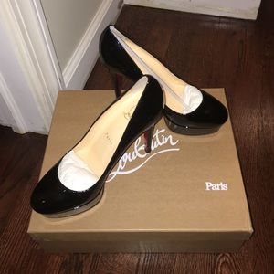 Bianca patent leather heel