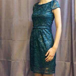 Teal lace dress from ModCloth NWT
