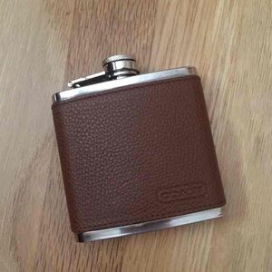 Coach Leather Flask NWOT