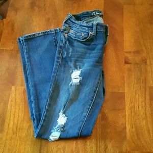Aeropostale Bayla skinny jeans, size 000-short