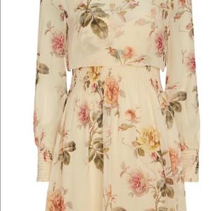Beautiful two-piece floral dress from Intermix