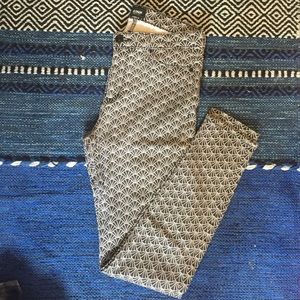 Hudson printed denim