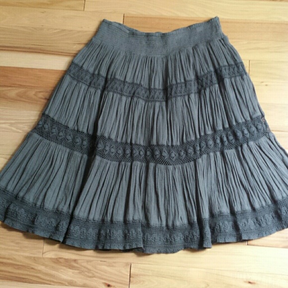 Cotton lined skirt