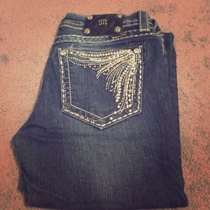 Straight leg Miss me jeans size 30