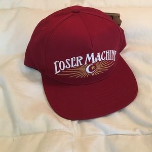 NEW Maroon Loser Machine hat!
