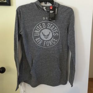 Womens pull over hoodie.