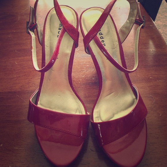 Madden girl red heels