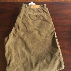 J Crew men's corduroy trousers, sz 34 x 30