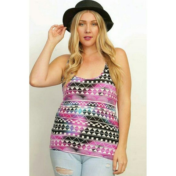 Always brand Super Stretchy Multi Print Tank -one size fits most - Picture 1 of 1