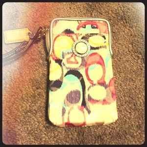 Coach wristlet