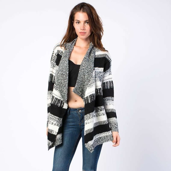 multi-colored thick cardigan - Picture 4 of 4