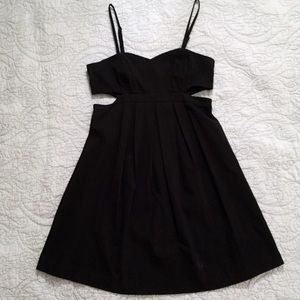 Sparkle & Fade Black Cutout Dress