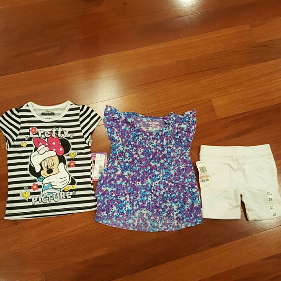 NWT NEW MINNIE EPIC THREADS OUTFIT TODDLER 2T