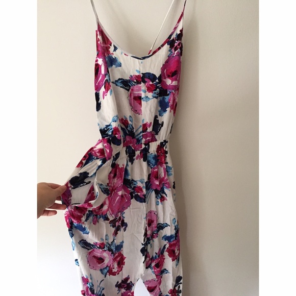 Ci Sono Floral Jumpsuit Size L