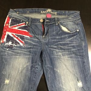 NWOT Almost Famous Straight leg jeans