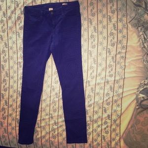 Arizona purple super skinny jeans