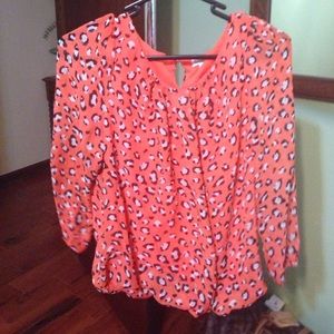 Long sleeve blouse