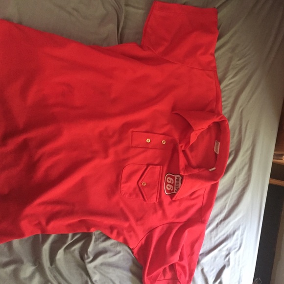 VINTAGE Phillips 66 bowling shirt - Picture 1 of 4