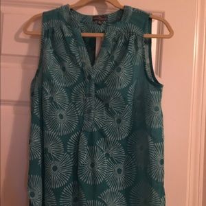 NWT Market and Spruce Bomser textured top