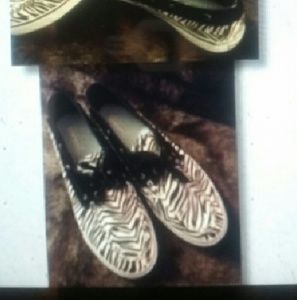 Brand new  Zebra print Sperry Top-Siders