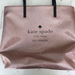 Kate Spade glitter tote