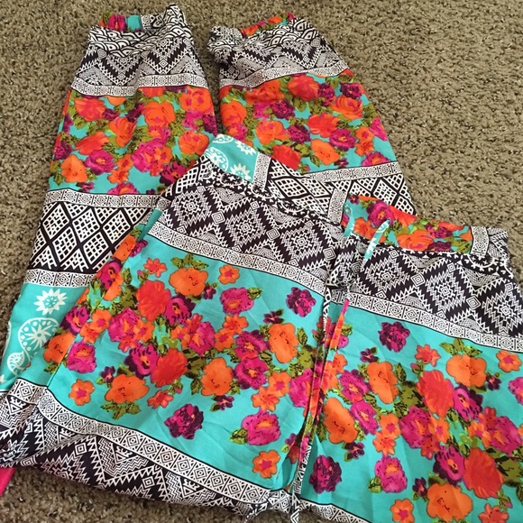 Bright joggers