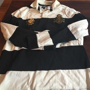 Polo Ralph Lauren men's rugby shirt, sz M NWT