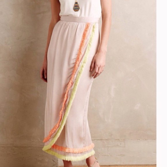 Mara Hoffman Dresses & Skirts - Anthropologie Mara Hoffman fringe Skirt!😍
