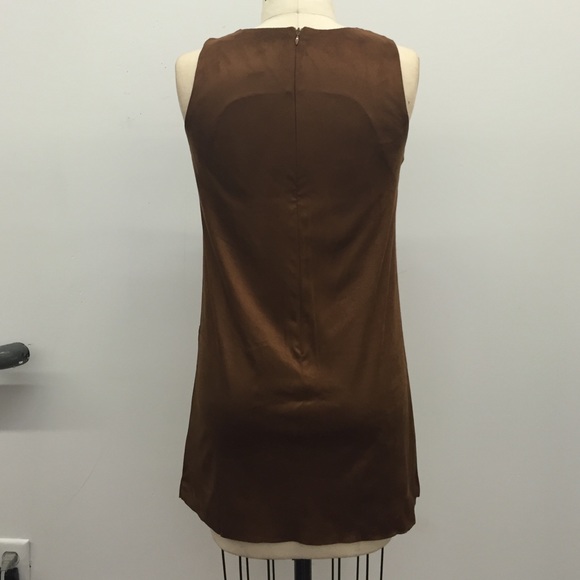 Suede Boxy Dress - Picture 2 of 3