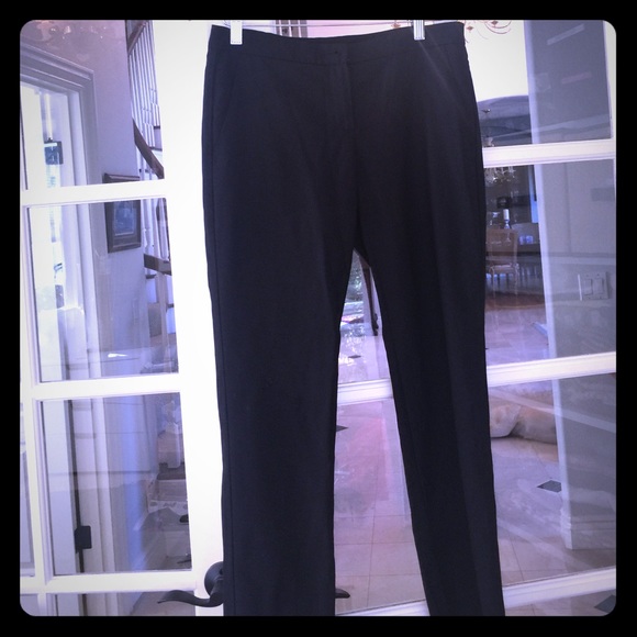Theory black suit pant crop/ankle length
