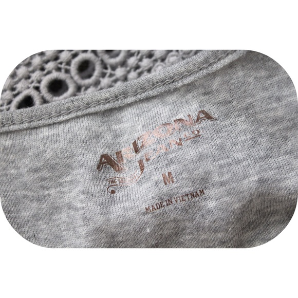 Grey Flowy Peplum Top - Picture 3 of 3