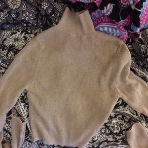 Forever 21 cropped turtle neck sweater