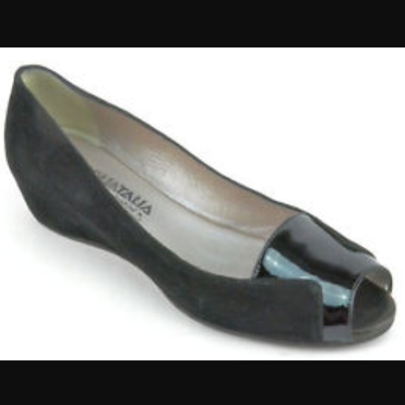 NWOB Aquatalia Maureen Peep Toe Wedge