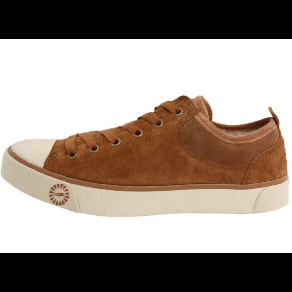 Suede tan Ugg sneakers!